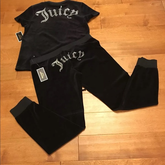 juicy couture crystal tracksuit